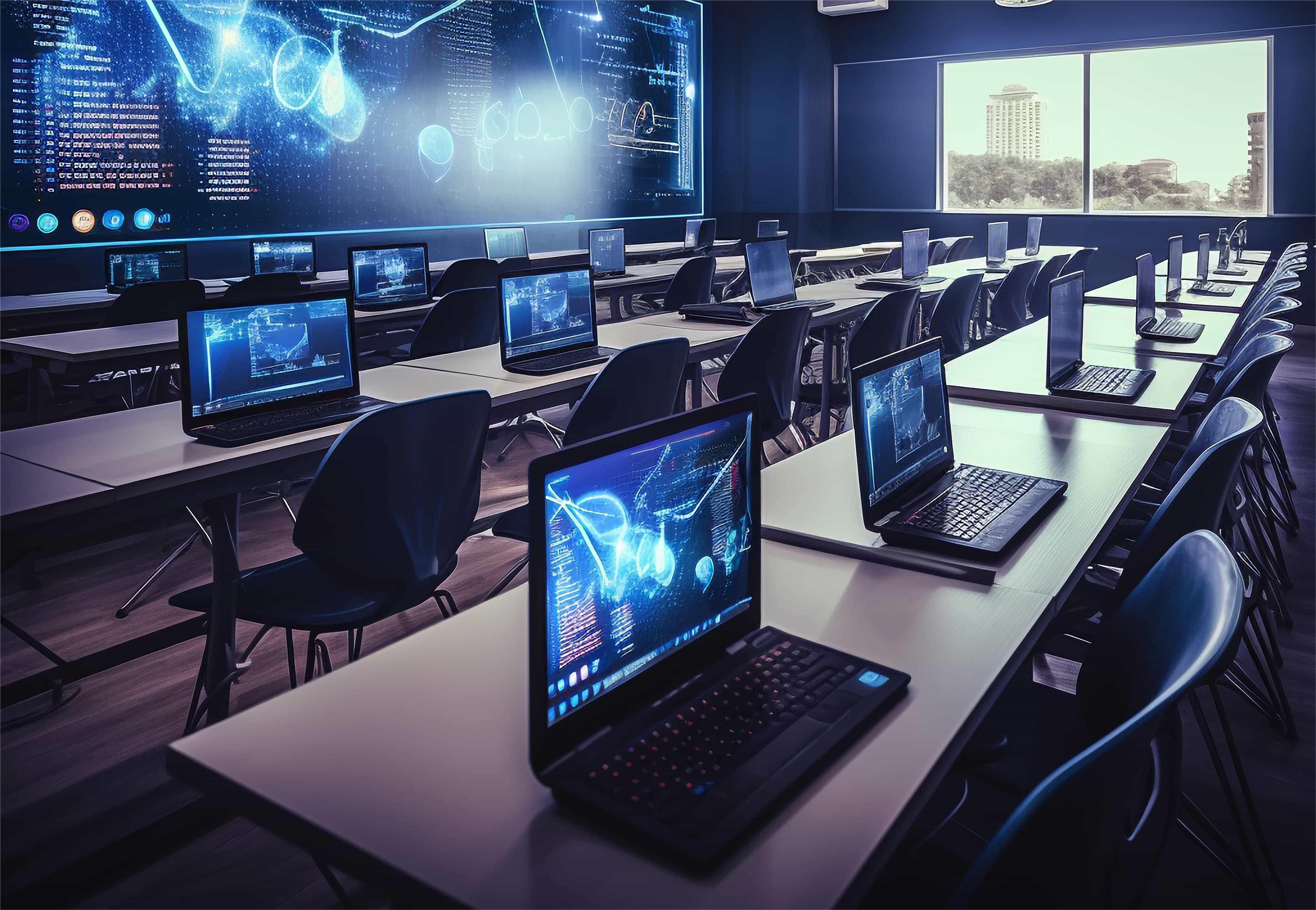 Futuristic Lab Environment